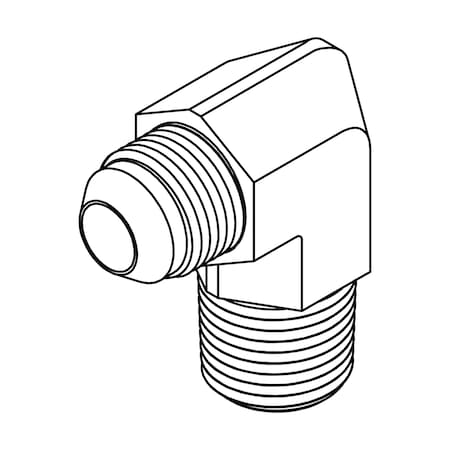 Hydraulic Fitting-Stainless08MJ-08MP 90-SS